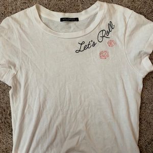 White Wildfox comfy t shirt